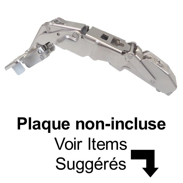 Image de Penture Blum Zéro Encombrement Clip Top Avec Goujons (À Enfoncer avec Pentureuse)