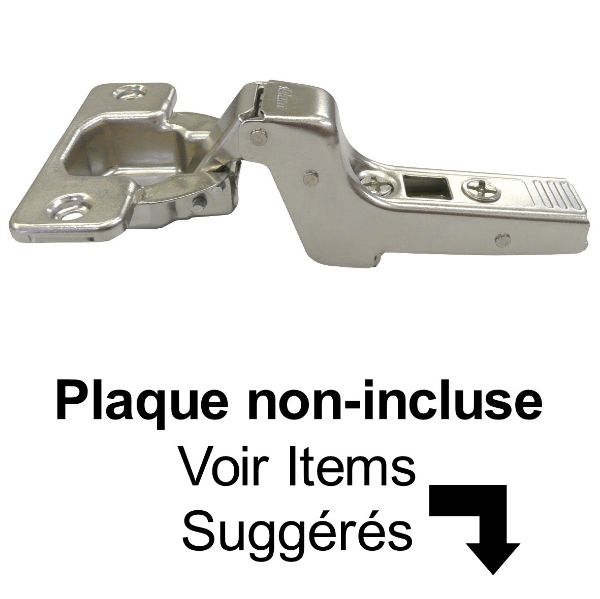 Image de Penture Blum Encastrée Clip Top Sans Goujons (À Visser)