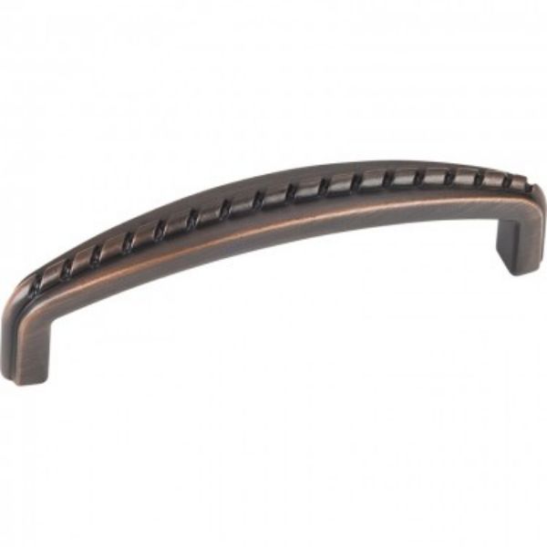 Image de *LOT DE 8* Poignée d'Armoire Ardoise Bronze Huilé Brossé 96 mm (3 3/4 ")