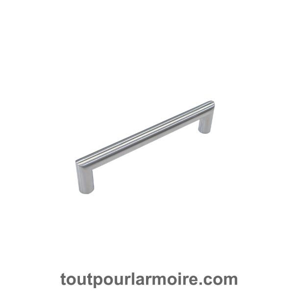 Image de *LOT DE 20* Poignée d'Armoire Evos Ronde Inox 128 mm (5 ")