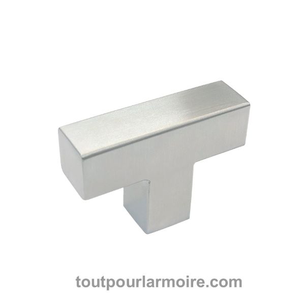 Image de Bouton d'Armoire Inox 