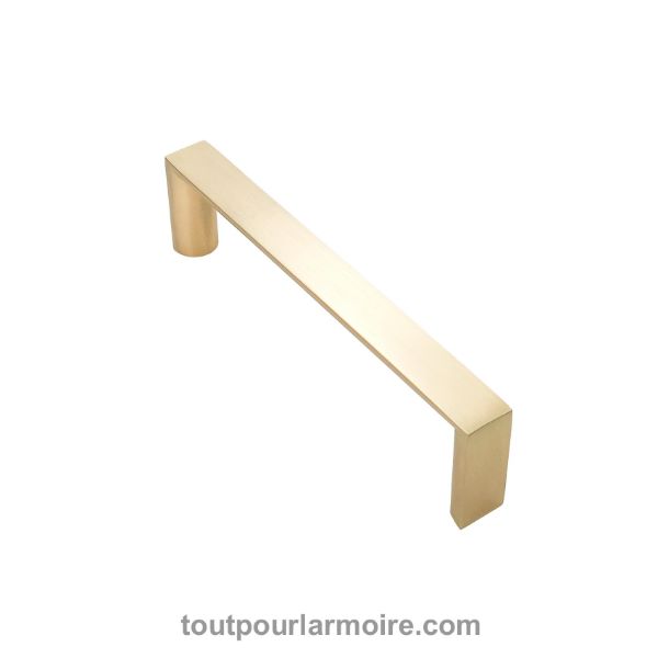 Image de **LOT DE 16**  Poignée d'Armoire URBANIA Or Brossé 96 mm (3 3/4 ")