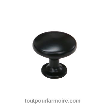 Bouton De Meuble Rond Laurey Kama - Finition Argent Ancien, Diamètre 1 1/2", Référence 23060, Neuf