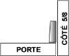 Image de Penture A+ à Fermeture Douce Encastrée Sans Goujons (À Visser)