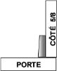 Image de Penture Blum Zéro Encombrement Clip Top Avec Goujons (À Enfoncer avec Pentureuse)