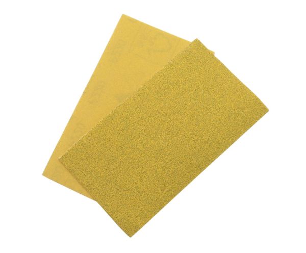 Image de Paquet de 4 Feuilles Grain 80 pour Bloc à Sabler Velcro SIA