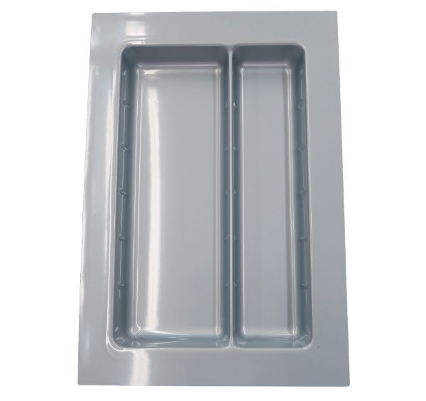 Image de Diviseur à Ustensiles à Cuisson en ABS Gris Lustré 13" X 19 1/8"