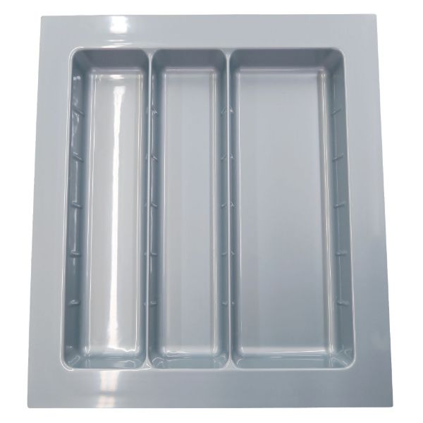 Image de Diviseur à Ustensiles à Cuisson en ABS Gris Lustré 17" X 19 1/8"