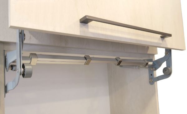 Image de Mécanisme de Porte Relevable Verticale à Fermeture Douce pour Porte Standard