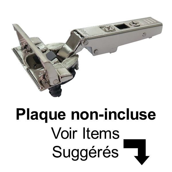Image de Penture Blum Inserta à Fermeture Douce Clip Top