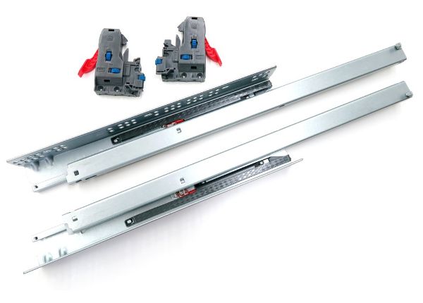 Image de Coulisse de Tiroir à Fermeture Douce 22" *Attaches Incluses*