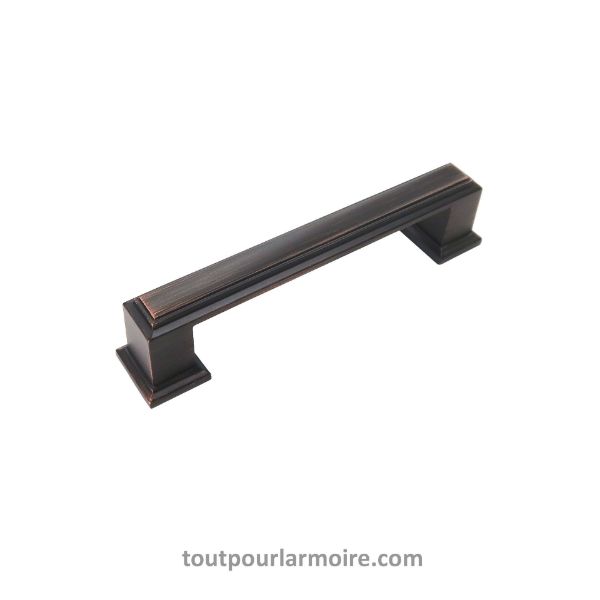 Image de Poignée d'Armoire MILANO Bronze Huilé Brossé 96 mm (3 3/4 ")