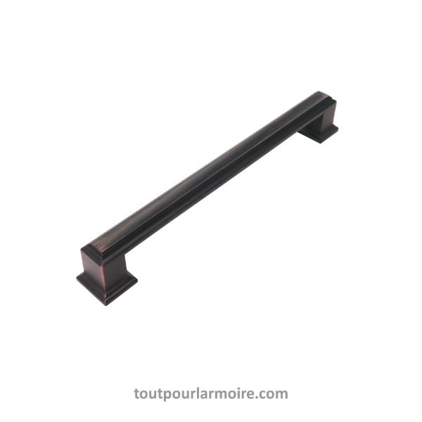 Image de Poignée d'Armoire MILANO Bronze Huilé Brossé 160 mm (6 5/16 '')