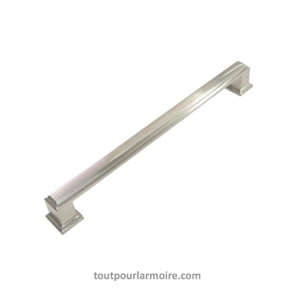 Image de Poignée d'Armoire MILANO Nickel Brossé 192 mm (7 9/16 '')