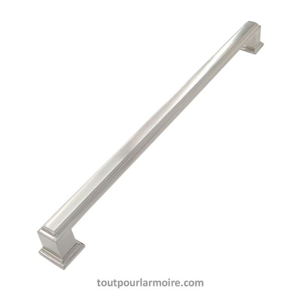 Image de Poignée d'Armoire MILANO Nickel Brossé 256 mm (10 1/16 '')