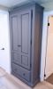 Image de Bouton d'Armoire Noir Satiné