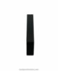 Image de Poignée d'Armoire Opale Noir Satiné 128 mm (5'')