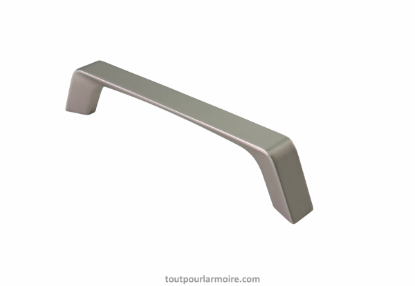 Image de Poignée d'Armoire Opale Nickel Brossé 128 mm (5 '')